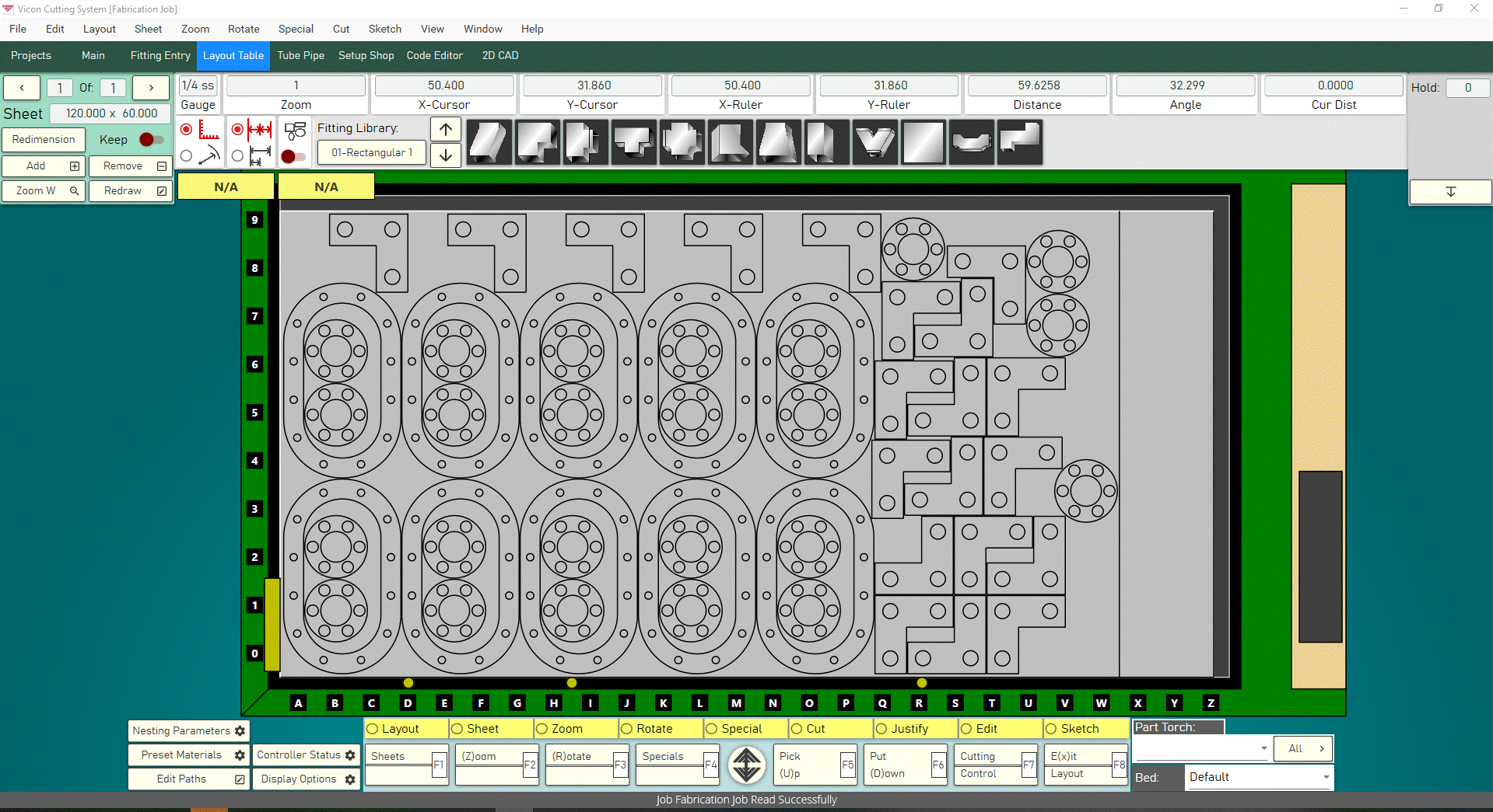 Vicon Nesting Screen