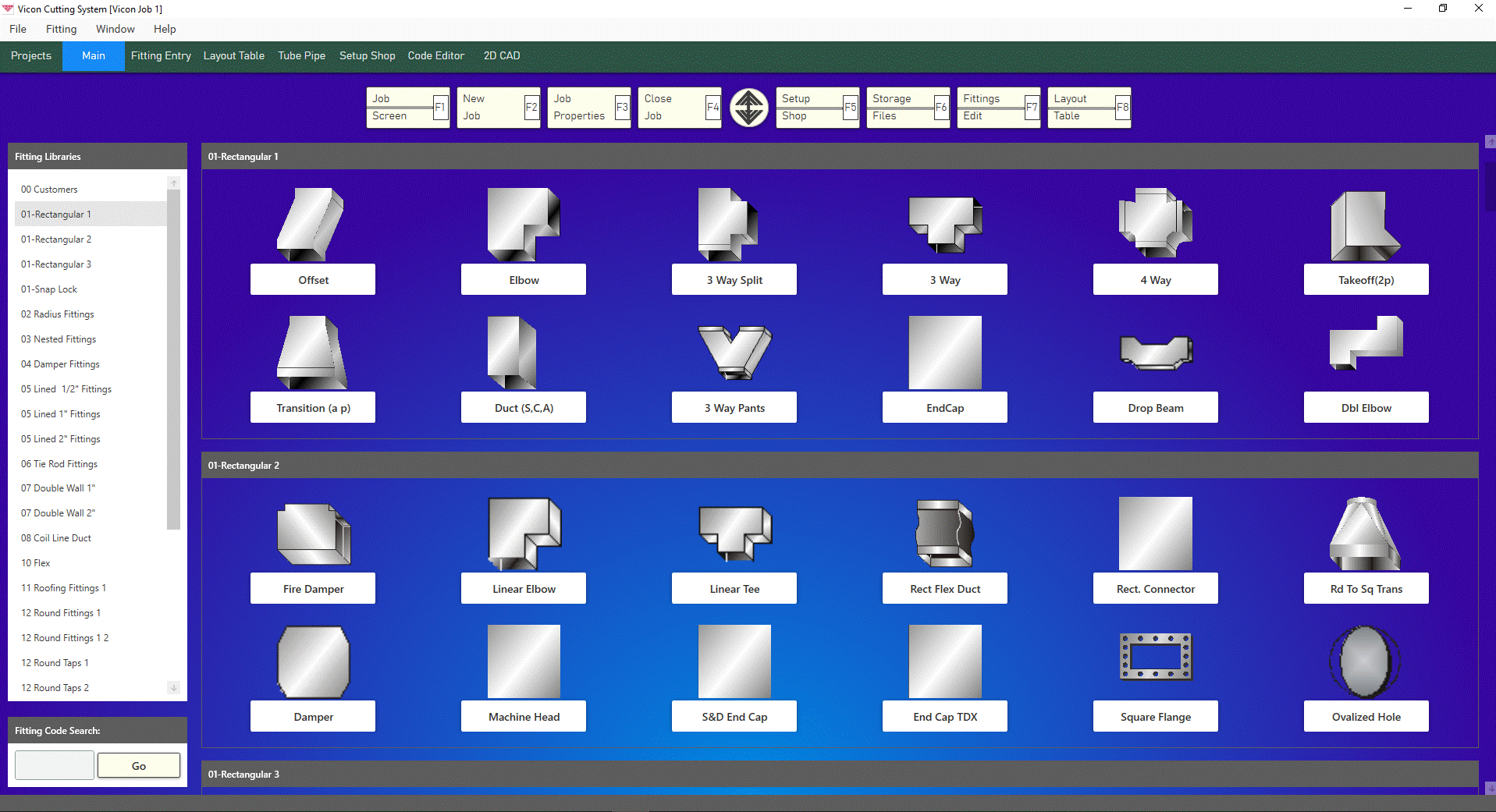 Vicon Software Main Screen Vicon Software Main Screen