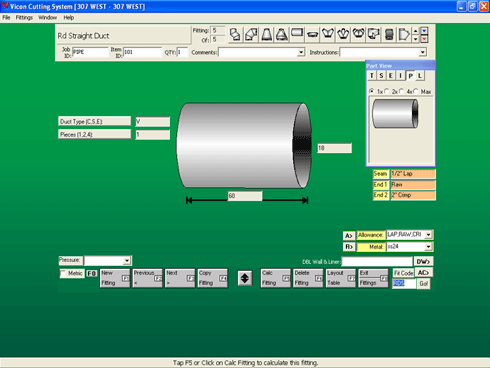 Vicon Entry Screen Vicon Entry Screen